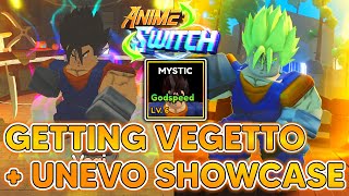 ANIME SWITCH UPDATE! GETTING NEW VEGETTO! UNEVO SHOWCASE In Anime Switch