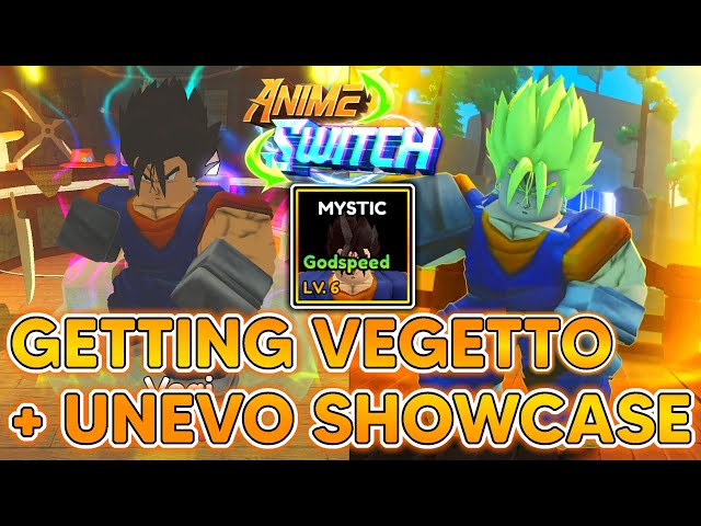 ANIME SWITCH UPDATE! GETTING NEW VEGETTO! UNEVO SHOWCASE In Anime Switch class=