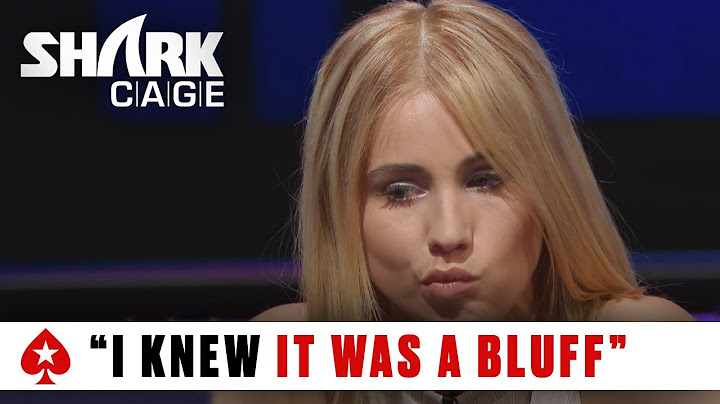 Gaëlle Garcia Diaz vs. John Duthie ♠️ The PokerStars Shark Cage ♠️ PokerStars