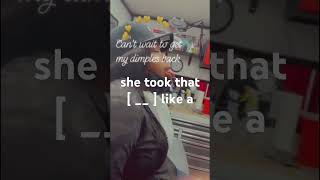 Getting snake eyes piercing.