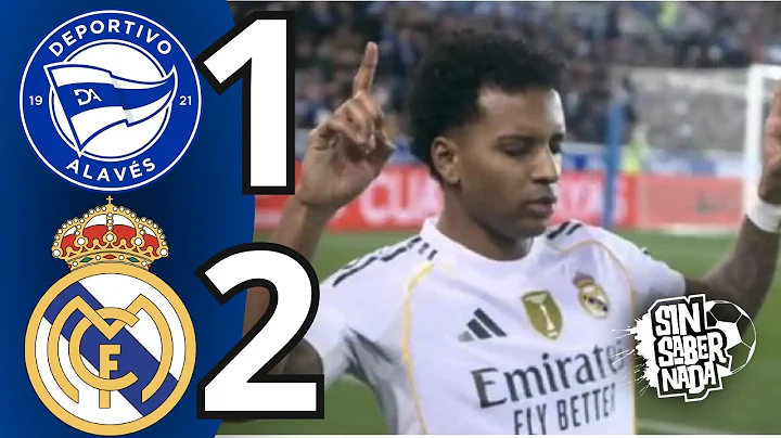 Alavés 1-2 Real Madrid | Rodrygo el Salvador de Xabi