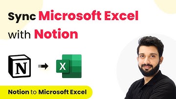 How to Sync Microsoft Excel with Notion (in Hindi) | MS Excel Notion
