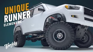 Realistic crawler with IFS. Enduro Trailrunner 4WD in 1/10 scale by Element Rc.