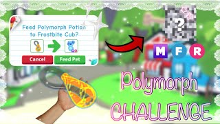WHATEVER My Pet POLYMORPHS Into I MAKE MEGAAA!!!!! *Polymorph Challenge*