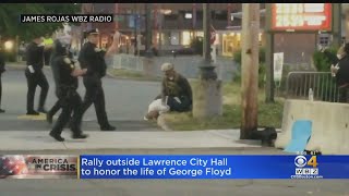 Trouble Follows Afternoon Of Peaceful Protest In Lawrence