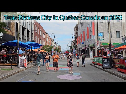 Trois-Rivières City in Québec Canada on August 2023 | Trois-Rivières Downtown & port #canada #quebec