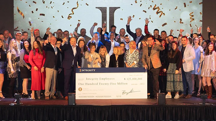 Integrity Surprises Employees with $125 Million Cash Payout and Ownership in Company