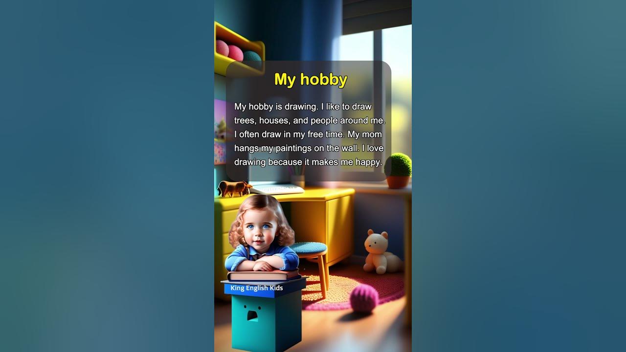 English for Kids: Topic of Hobbies