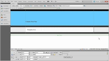 Working with Table Based Layouts in Dreamweaver CS5 - Part 5