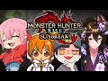 【MHR:S 狩猟笛】配信者4人でストーリー進めます！【コラボ配信】