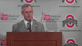 Jim Tressel Press Conference: Illinois Week (part three)