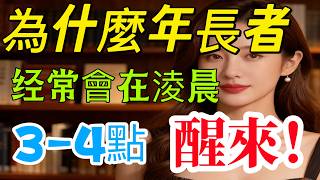 為什麼年長者會在凌晨三點醒來？你以為是失眠，其實是身體在求救！凌晨3點的警訊-#情感 #中國醫 #養老生活 #男性健康