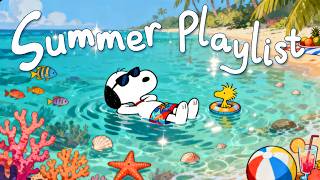 Summer Playlist with Snoopy 🌊🍹 Smooth Jazz for Ocean Breezes & Vacation Vibes at Snoopy Station screenshot 1
