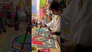Pintando en el estudio – art video Barcelona, streetart video, graffiti video – street art video Barcelona