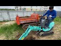 Копаем на малыше весом 500кг!!! Kobelco SK005-3