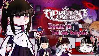 Diabolik Lovers react to Yui as Kanao 💜 || Gacha Club || 1/? || By : Ophelia (Me)