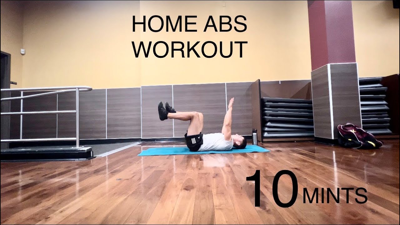 HOME ABS WORKOUT. 10 minutes workout. No jumping, no equipment. YouTube