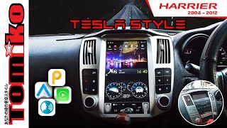 Pemasangan Head Unit Android Tomiko OEM Tesla Style for Harrier