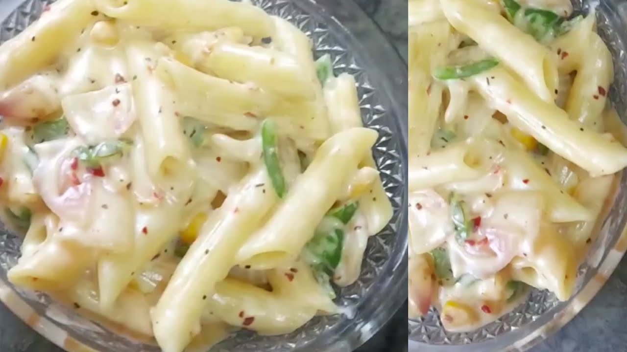 White Sauce Pasta | रेस्ट्रॉन्ट के जैसा वाइट सॉस पास्ता | Indian Style