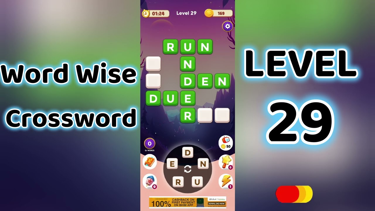 Word Wise Crossword Level 29 🧩 | Smart Crossword Puzzle Walkthrough | Go Answer