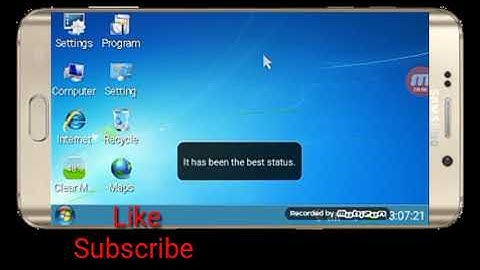 Install Windows 10/7/Xp/Vista in Your Android phone Just 2 minute