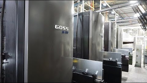 2010 Goss M600D Web Offset Press Project – Machinery Solutions Group