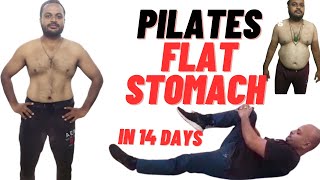 Burn Belly Fat Fast: PILATES FLAT STOMACH in 14 Days | 5 min Workout