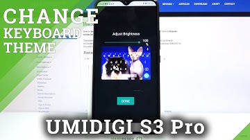How to Change Look of Keyboard in Umidigi S3 Pro - Change Keyboards Theme