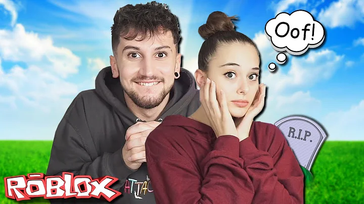 MOJE HOLKA HRAJE POPRV ROBLOX...