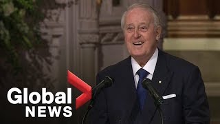 Bush funeral: Former Canadian PM Brian Mulroney delivers powerful eulogy