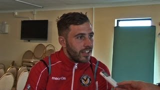 Robbie Willmott post match iv Torquay H 28Sep13