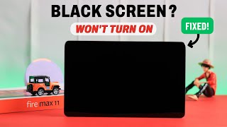 Amazon Fire Tablet Won't Turn on?  Fixed Black Screen!