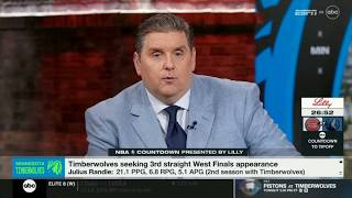 NBA COUNTDOWN | ”Wolves are a force in West” - Windy breaks down Timberwolves vs Pistons tonight