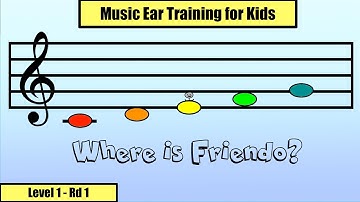 Solfege Ear Training for Kids! -  LEVEL 1 - RD 1 - (So & Mi)