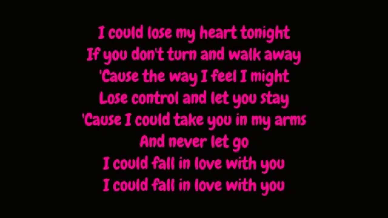 Selena I Could Fall In Love Lyrics Hd Youtube