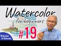 [Eng sub] #19 Wet in Wet Technique 2  | Watercolor painting tutorial for beginners