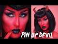 Pin Up Devil Halloween Tutorial- CHRISSPY