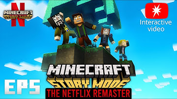 Minecraft: Story Mode | EP5: Order Up! (Netflix) | INTERACTIVE VIDEO - MALE