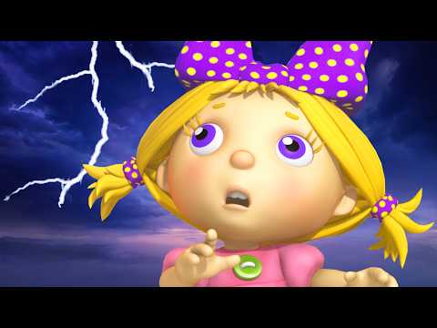 ¿Adivinas por qué se esconde Holly durante la tormenta? 🌩️ dibujos animados para niños