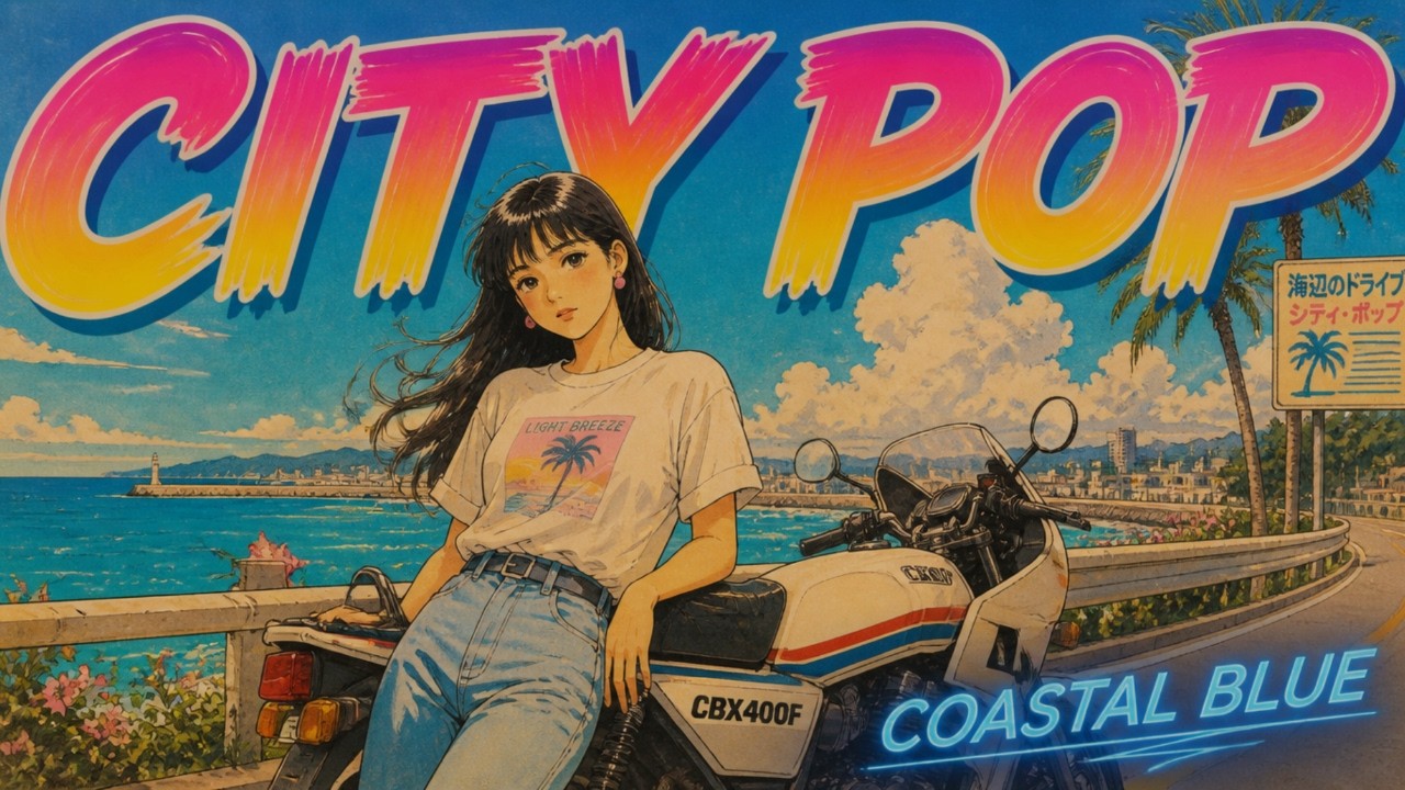 Tokyo City Pop 海沿いのカセットテープに流した夏の記憶 | 1h27min