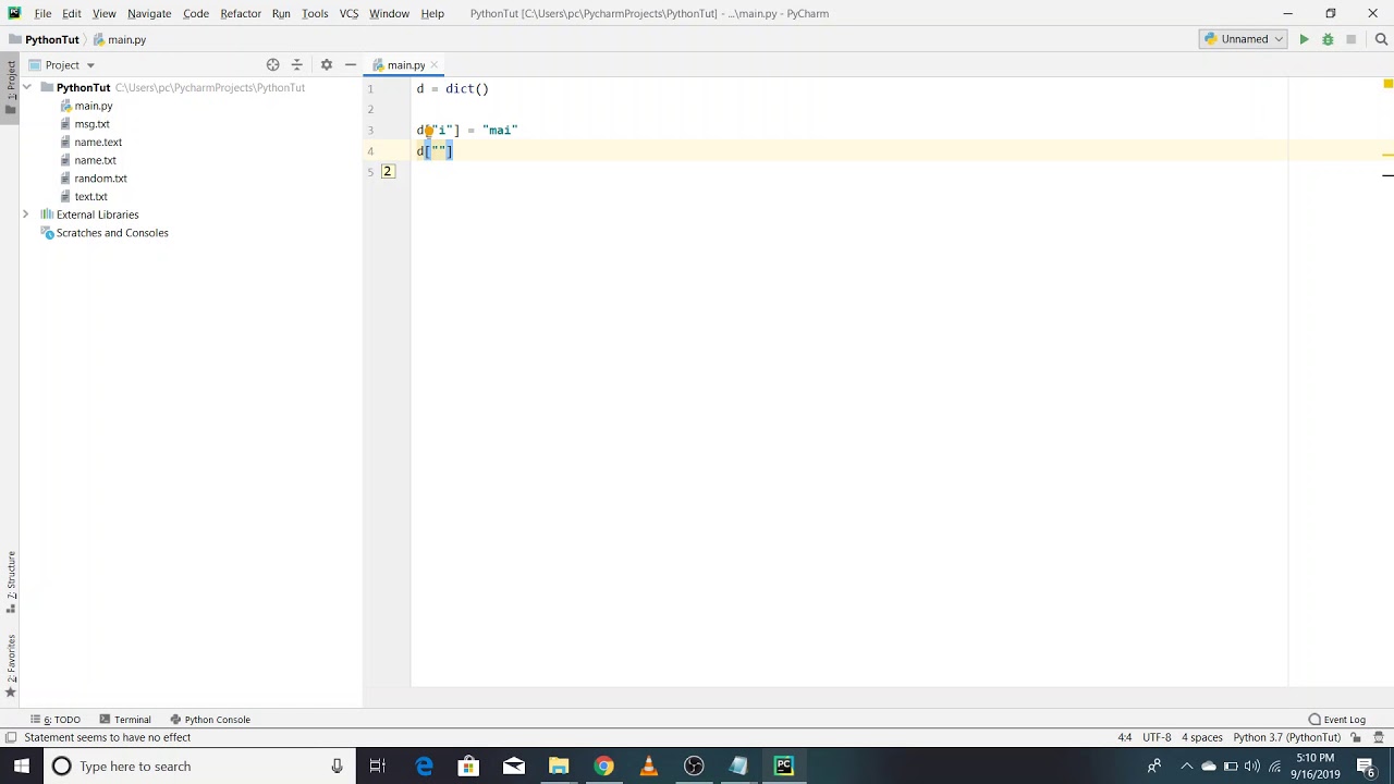 dictionary type in python Urdu | Hindi part 27 - YouTube