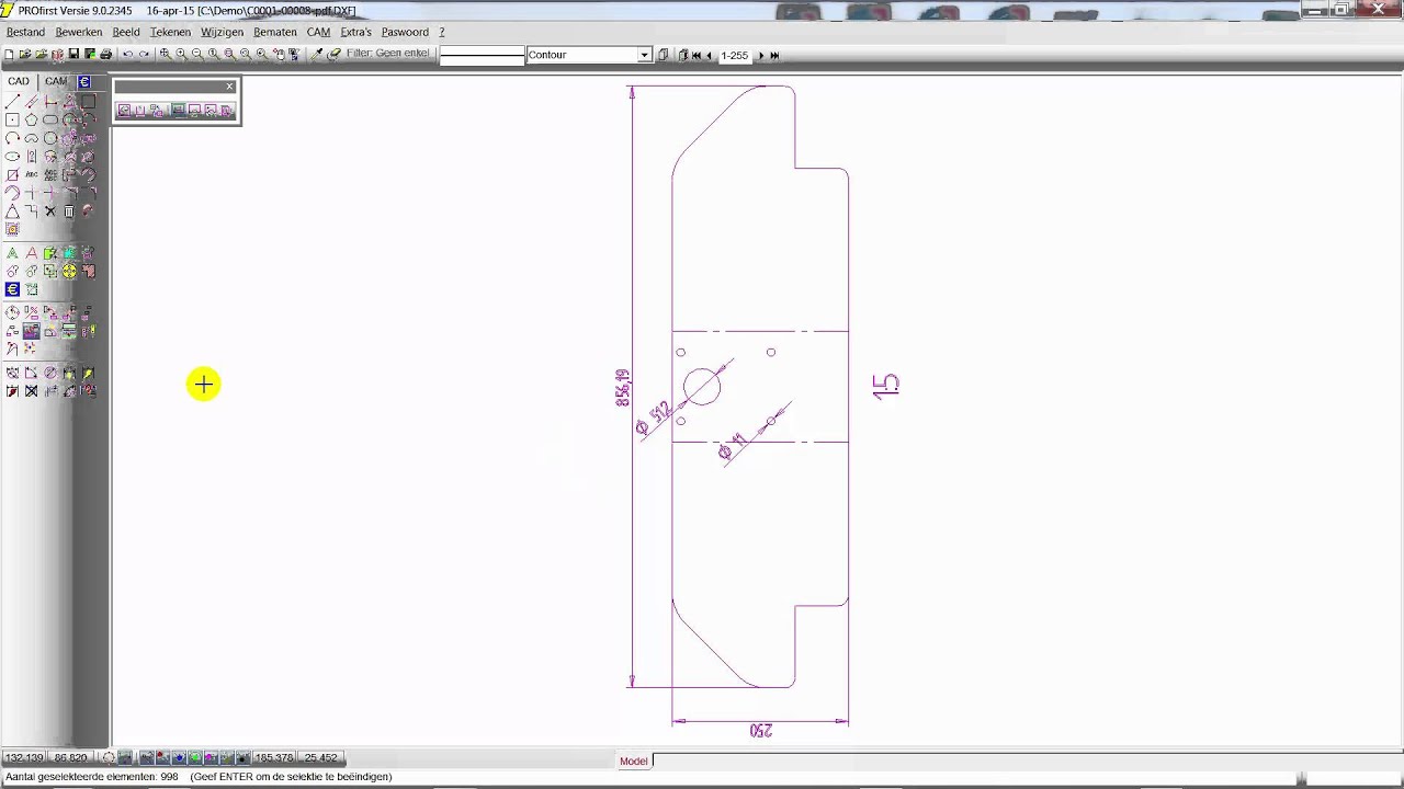PDF Naar DXF Omzetten Met PROfirst YouTube Pdf naar dxf omzetten met profirst youtube