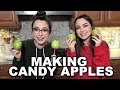 Making Candy Apples - Merrell Twins Live