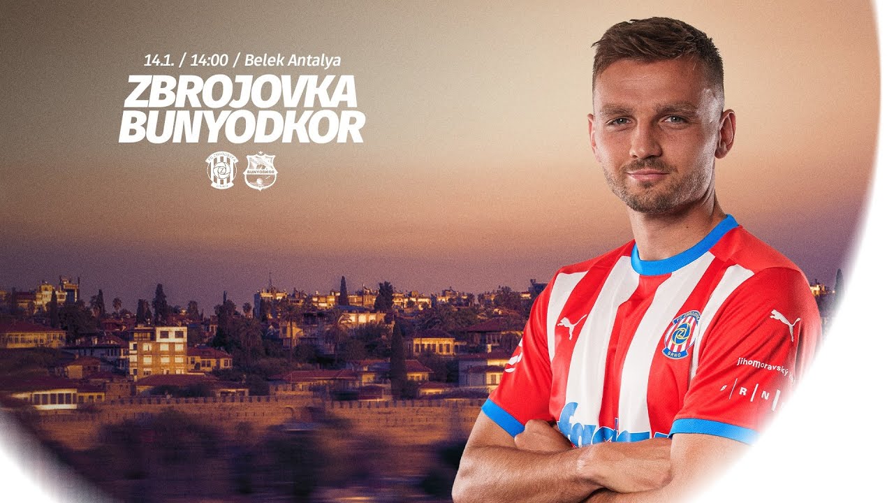FC Zbrojovka Brno — FC Bunyodkor | LIVE | 14.01.2026