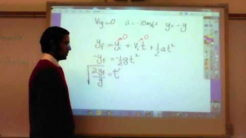 Projectile Motion- Horizontal Cliff