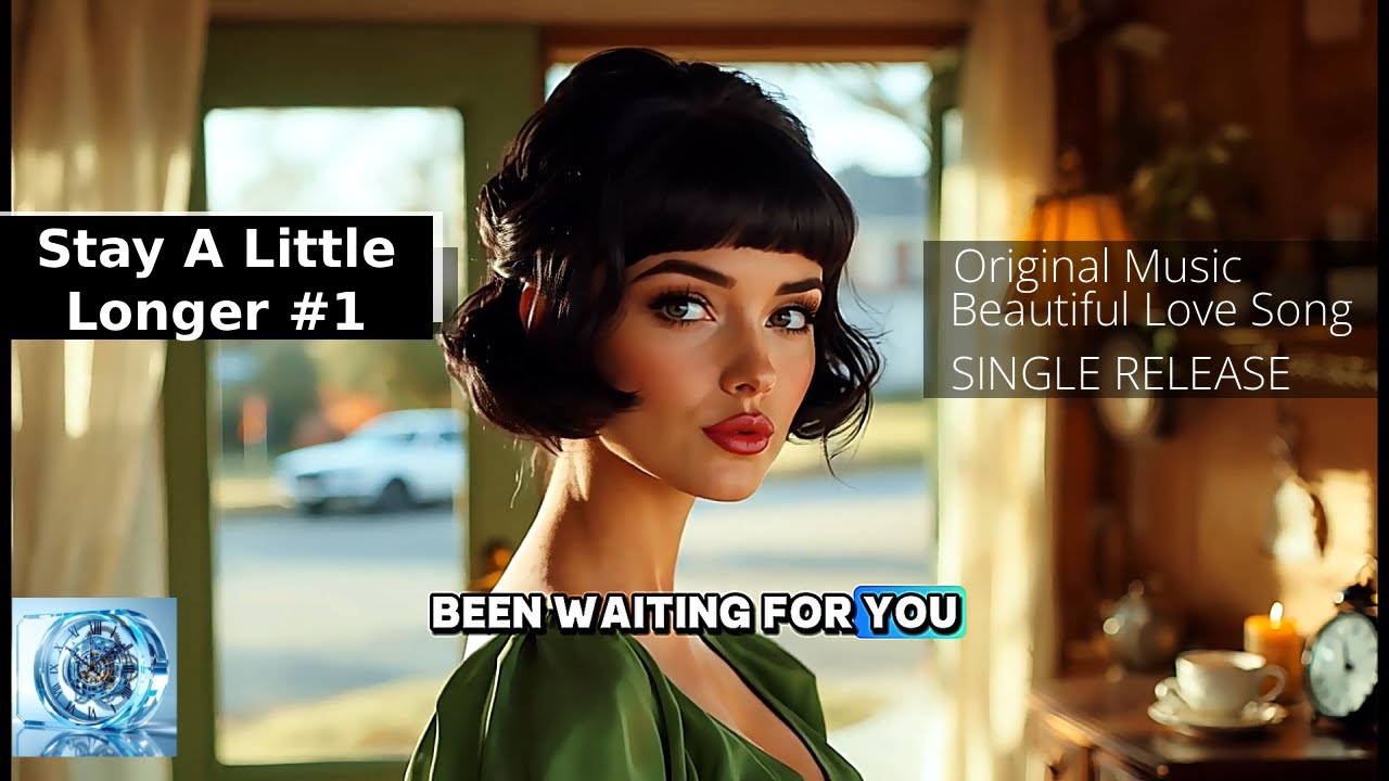 Stay A Little Longer #1 💝Single Release Original Beautiful Love Song Stay A Little Longer #1 💝Single Release Original Beautiful Love Song