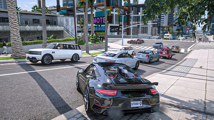 GTA 5 Mzansi Edition Next Level Graphics Realism Mod And Realistic Vegetation Addons Gameplay