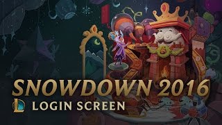 Snowdown 2016 | Login Screen - League of Legends