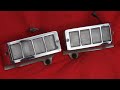 1963 1964 Riviera Backup Light Bezels & Lenses