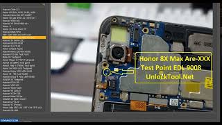 Honor 8X Max (ARE-AI00 / ARE-L22) Test Point | Dead Boot Repair | EDL 9008 Mode Fix | #gsmsanjoy
